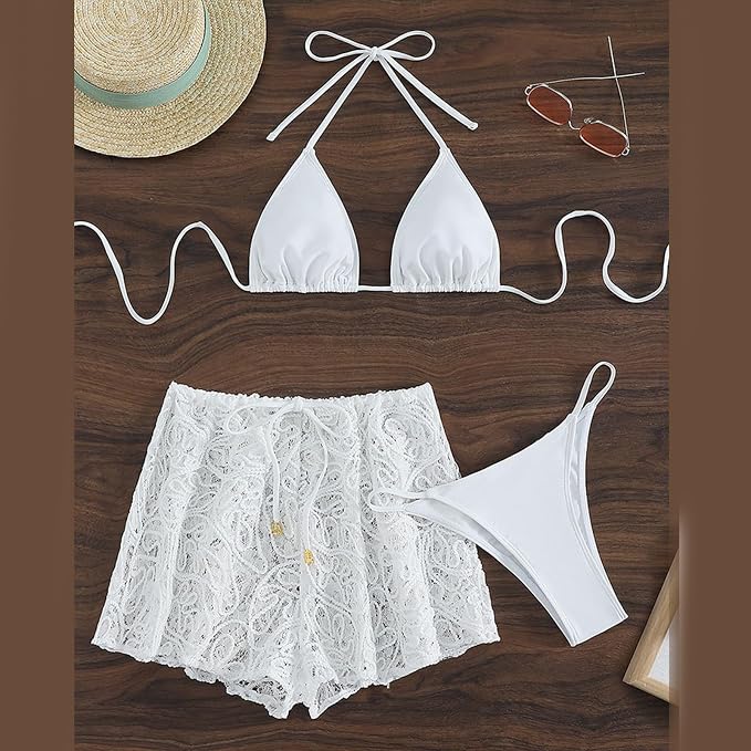 Mirabelle | Kvinders hvide blonde bikinitøj