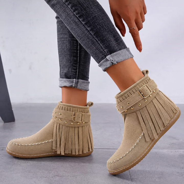 Camilla | Botines con flecos para mujer
