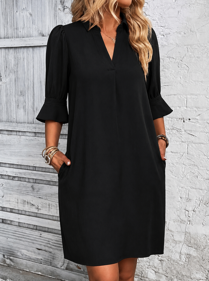 Camilla | Abito camicia con bottoni da donna