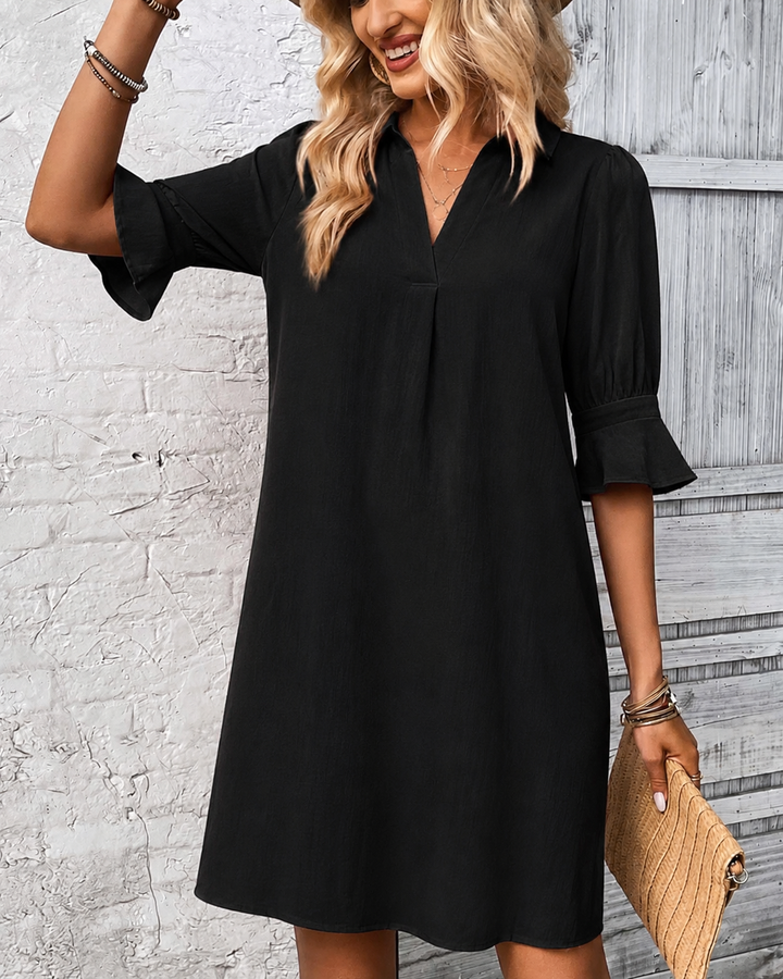 Camilla | Abito camicia con bottoni da donna