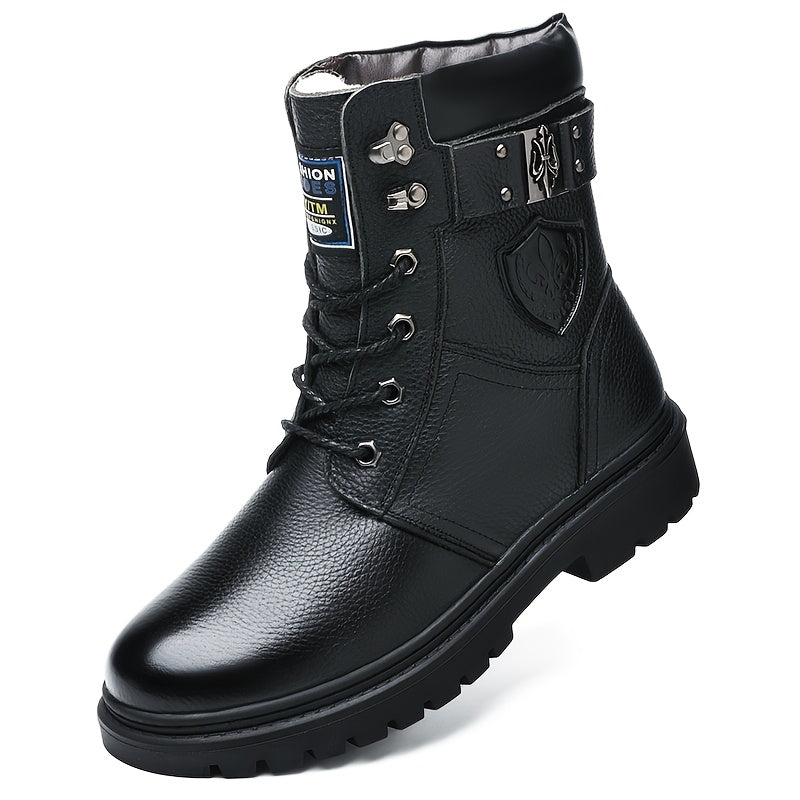 Bromley | Men's Waterproof Winter Boots - Black - Image 1