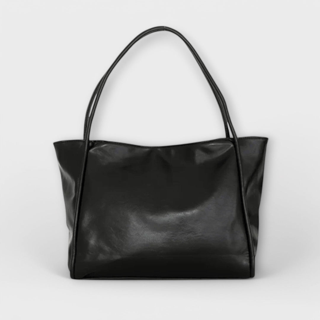 Coralline | Women's Black Shoulder Bag - Black - Image 1