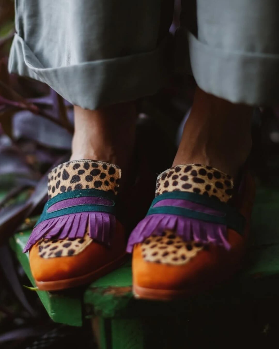 Elara | Women's Leopard Print Slip On Flats - Image 1