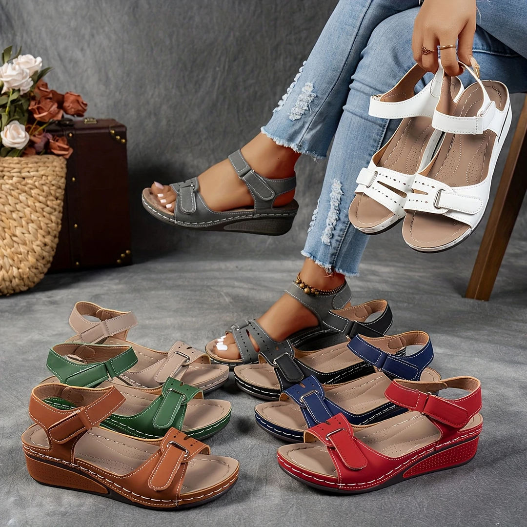 Imogen | Women's Wedge Sandals Platform - Image 1