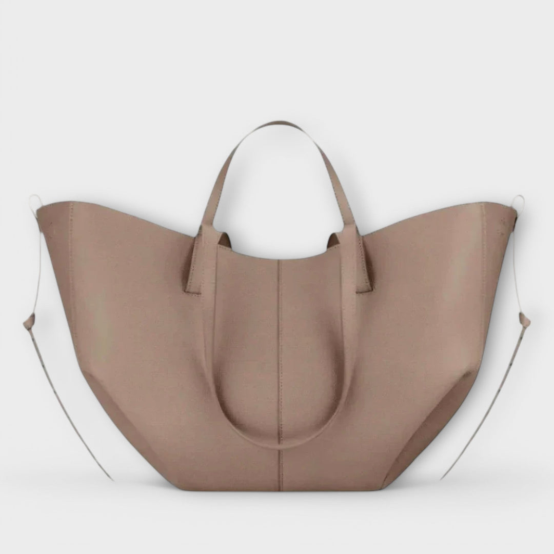 Perseida | Women's Large Everyday Tote Bag - Beige - Image 1