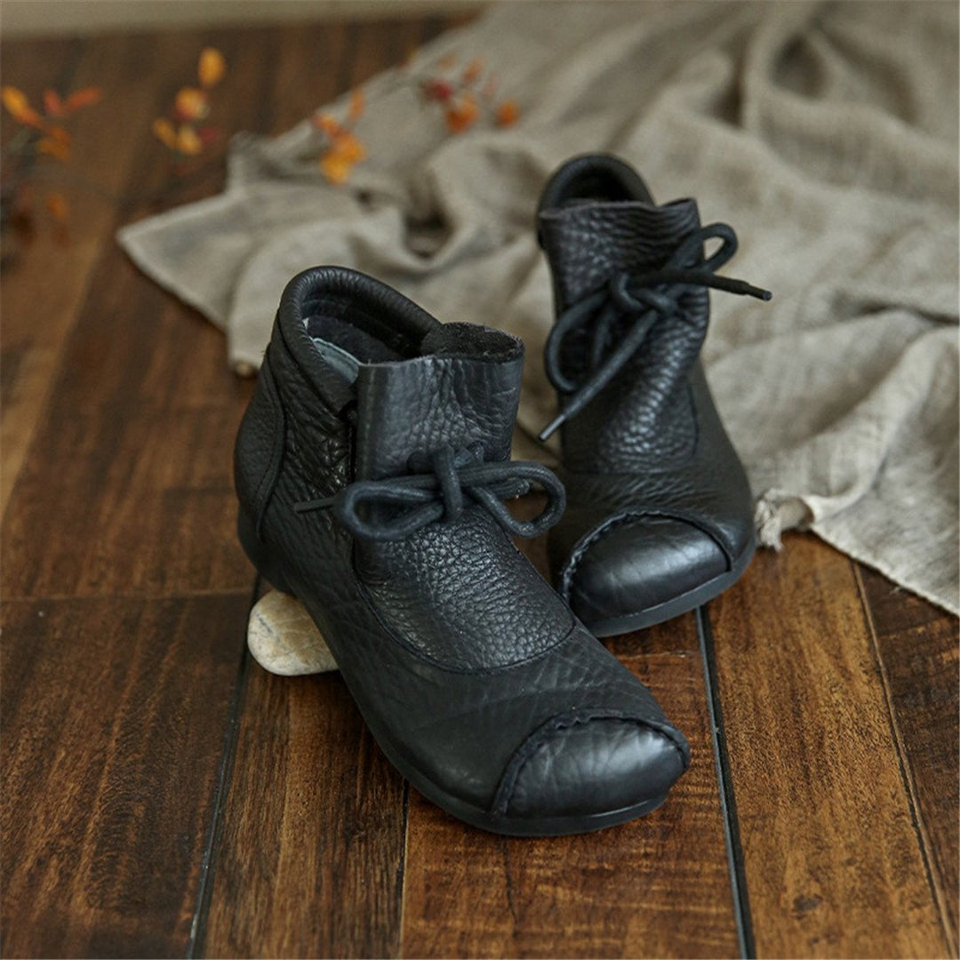 Priscilla | Bequeme braune Damen-Stiefeletten - Braun - Bild 11