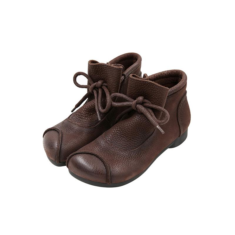 Priscilla | Bequeme braune Damen-Stiefeletten - Braun - Bild 12