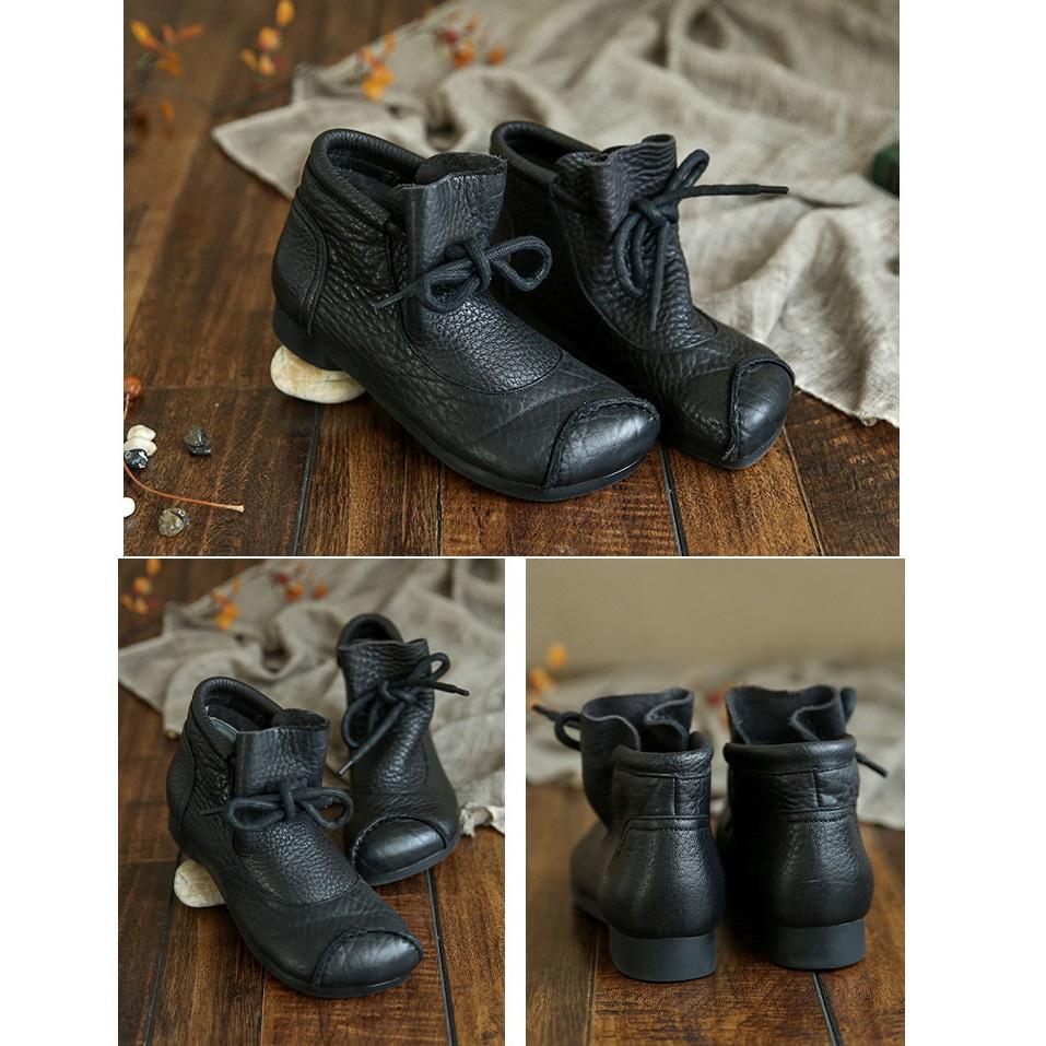 Priscilla | Bequeme braune Damen-Stiefeletten - Braun - Bild 6