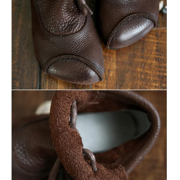 Priscilla | Damen Bequeme Braune Knöchelstiefel - Braun - Bild 7
